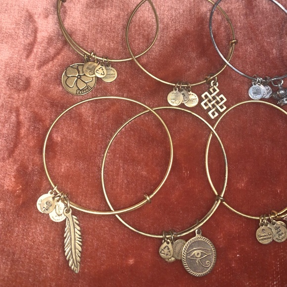 Vintage Alex and Ani Bangles, Set of 8, 2004 - Picture 4 of 14